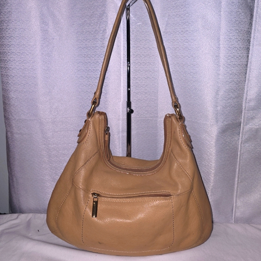 Giabbanni HoboElegant Tan Leather Shoulder Bag